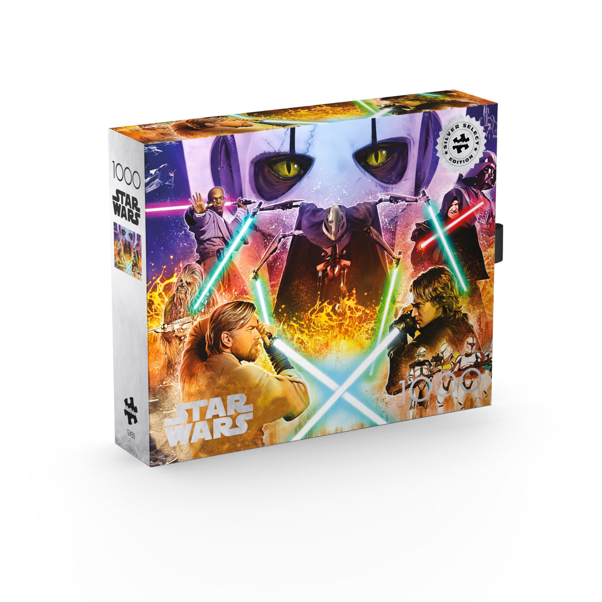 Buffalo Games - Silver Select - Star Wars - If You’re not with me, Then You’re My Enemy. - 1000 Piece Jigsaw Puzzle for Adults -Challenging Puzzle Perfect for Game Nights - Size is 26.75 x 19.75 Buffalo Games