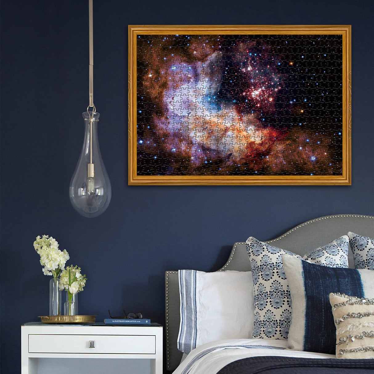 Space Puzzle 1000 Pieces Adult, Solar System Galaxy Puzzle, Hubble-Westerlund 2 Planets Star Nebula Universe Picture Jigsaw Puzzle BBOLDIN
