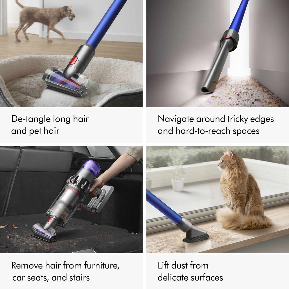 Dyson V11 Origin Cordless Vacuum, Nickel/Blue Dyson