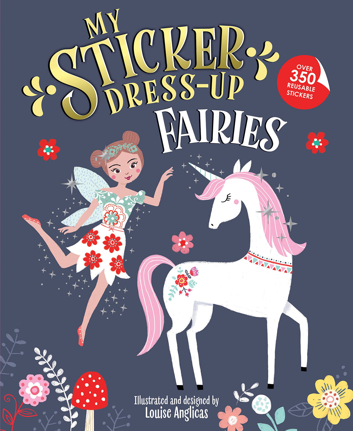 My Sticker Dress-Up: Fairies: Reusable Sticker Activity Book for Endless Creative Play! WoodArtSupply