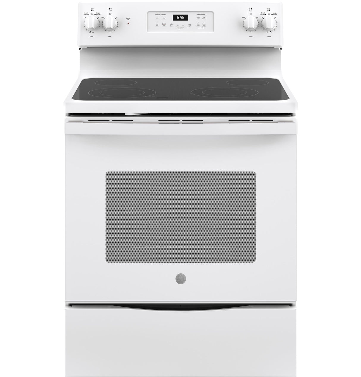 GE Appliances JB645DKWW, White GE