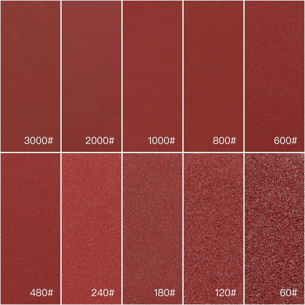 HongWay 300pcs 2 Inches Sanding Discs Pad Kit, Drill Sander Attachment for Sanding Grinder Rotary Tools with Backer Plate Shank and Soft Foam Buffering Pad, Sandpapers Includes 60-3000 Grit HongWay