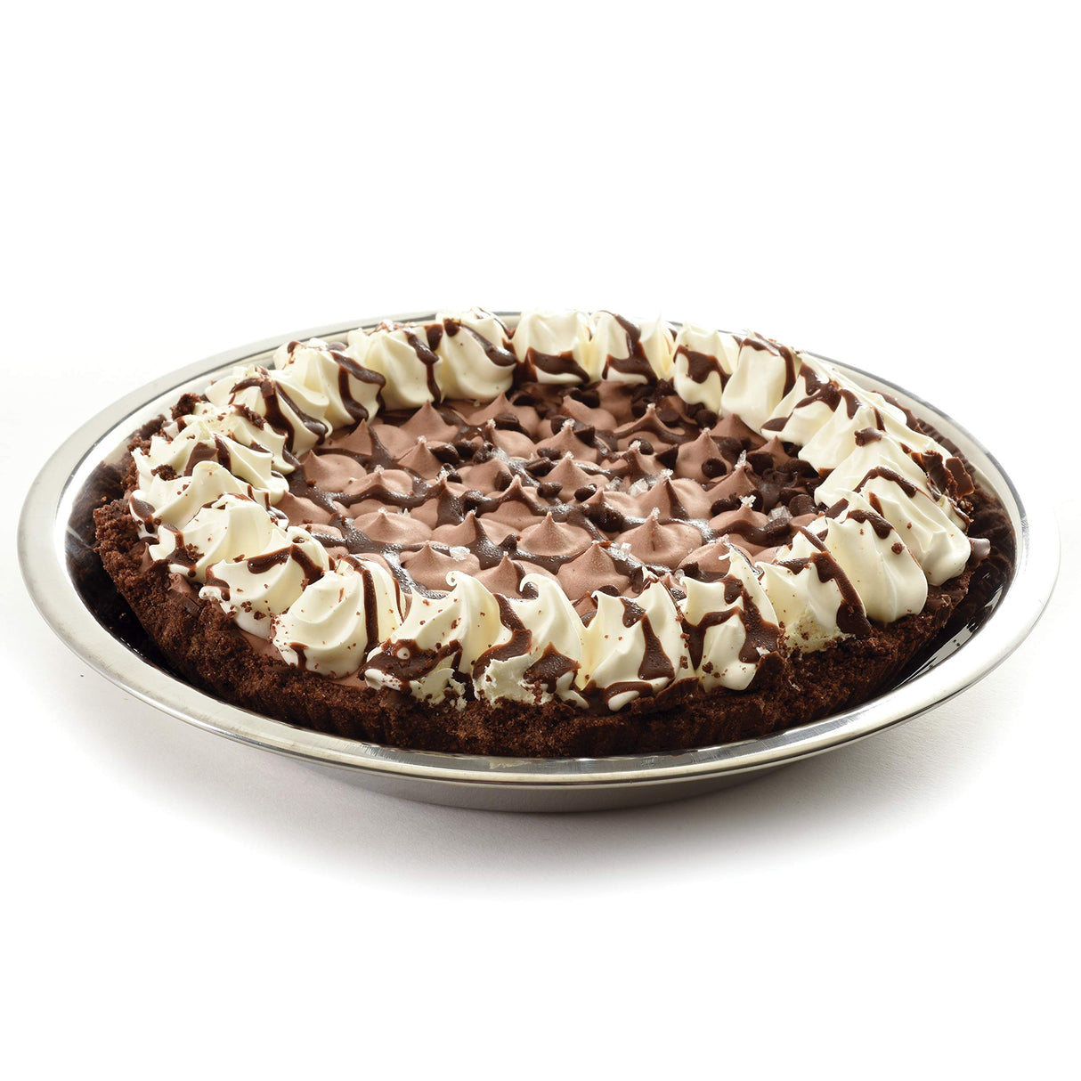 Norpro 3811 Stainless Steel Pie Pan, 9" x 1.5", 1 EA, As Shown Norpro