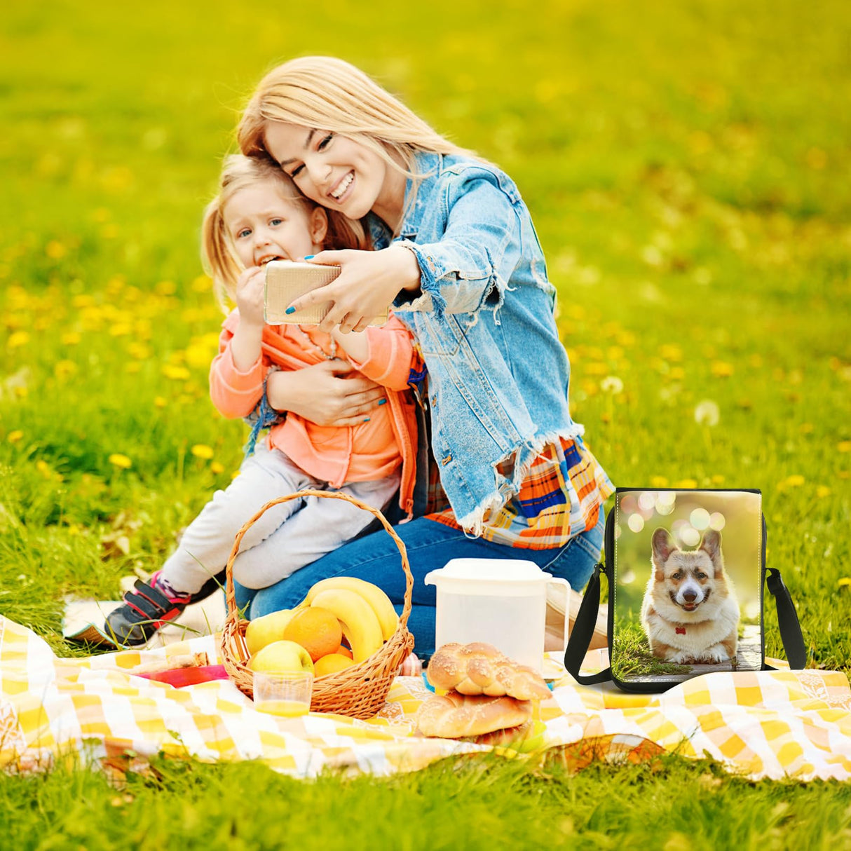 5 Pcs Sublimation Bags Blanks,Sublimation Shoulder Bag Sport Bag Crossbody Bag Blanks to Decorate Painting Crafting Sublimation DIY for Gift JACYUIG