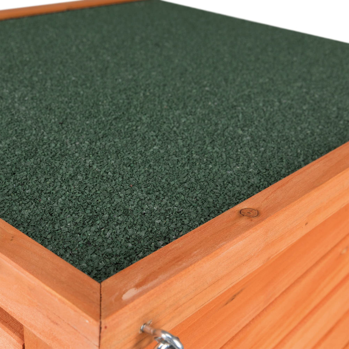 TRIXIE Small Pet House, Wooden Outdoor Shelter, Weatherproof Pet Home, Ideal for Cats, Rabbits, Bunnies, Guinea Pigs, Brown TRIXIE