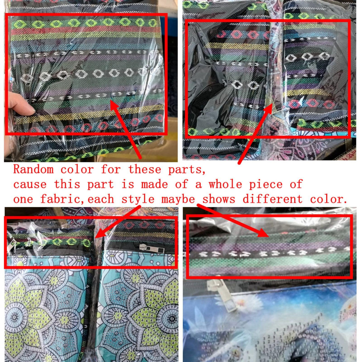 ARTopet DIY Diamond Art Painting Canvas Crossbody Bag Black Ethnic Minority Shoulder Purses Beach Bag Special Shaped Crystal by Numbers Mosaic Kits for Women-Cat ARTopet