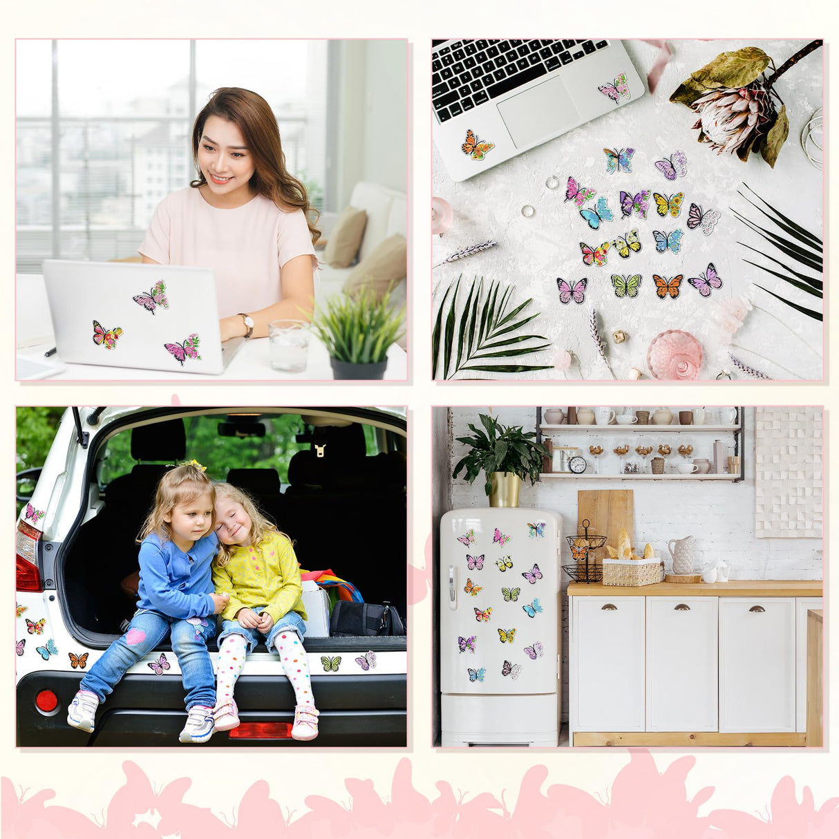 Umigy 16 Pcs Butterfly Diamond Art Magnets Kits for Refrigerator Butterfly Diamond Painting Magnets DIY Gem Art for Adults Beginners Crafts Home Fridge Decor Umigy