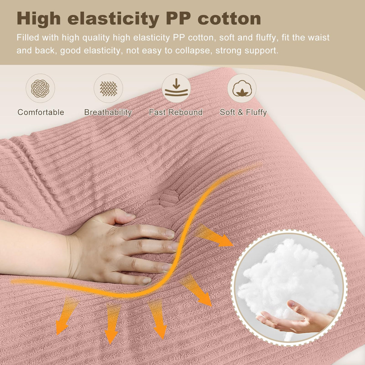 Shuyeon Wedge Pillow Headboard Triangular Bed Wedge Pillow for Headboard, Headboard Pillow Reading Pillow for Daybeds and Bunk Beds with Removable Velvet Cover Shuyeon