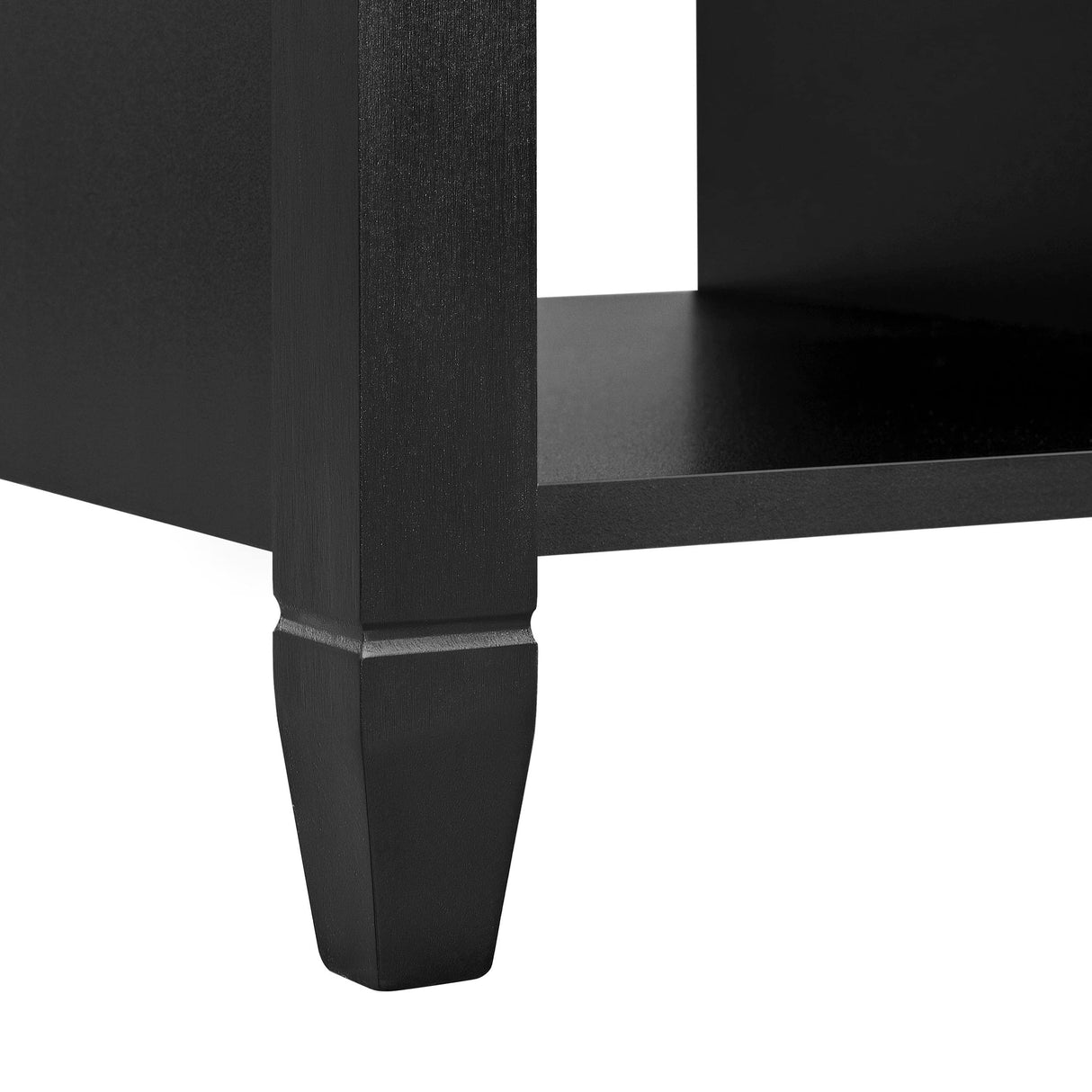 Topeakmart Lift Top Coffee Table w/Hidden Storage & Shelves, Lifting Pop-Up Tabletop Center Table for Living Room Reception Room Black, 47.5" L Topeakmart