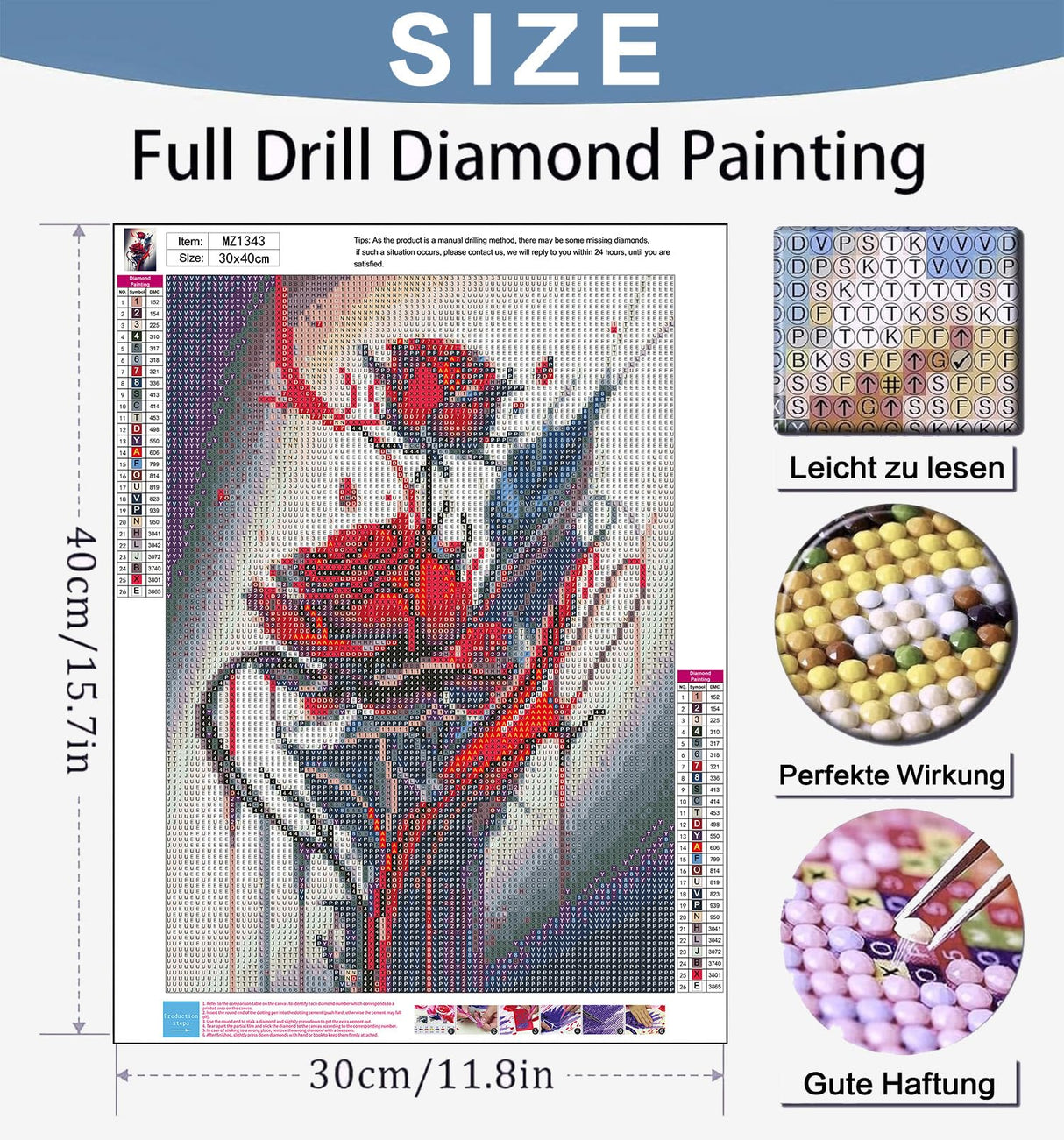 Benjenes Rose Diamond Art Kits for Adults, Flowers Diamond Painting Kits for Adults, 5D DIY Round Drill Gem Art Paint with Diamonds Dots Crafts Kits for Home Decor Gift 12x16inch Benjenes