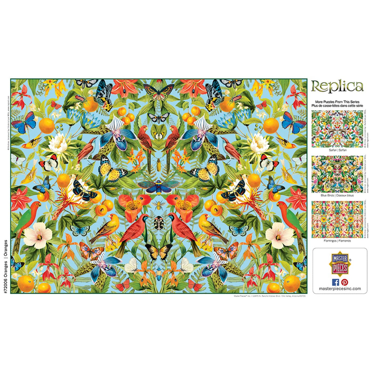 MasterPieces 1000 Piece Jigsaw Puzzle for Adults, Family, Or Youth - Oranges - 19.25"x26.75" Masterpieces