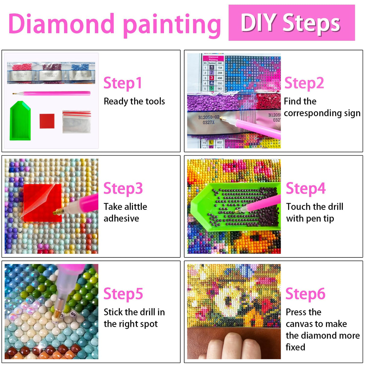YQFCZDQ Round 5D Diamond Painting Kits for Adults,Cute Cat Animal Diamond Art Kits for Adults Beginner,Flowers DIY Full Drill Diamond Dots Paintings with Diamonds Gem Art Craft Home Decor 13.8x13.8in YQFCZDQ