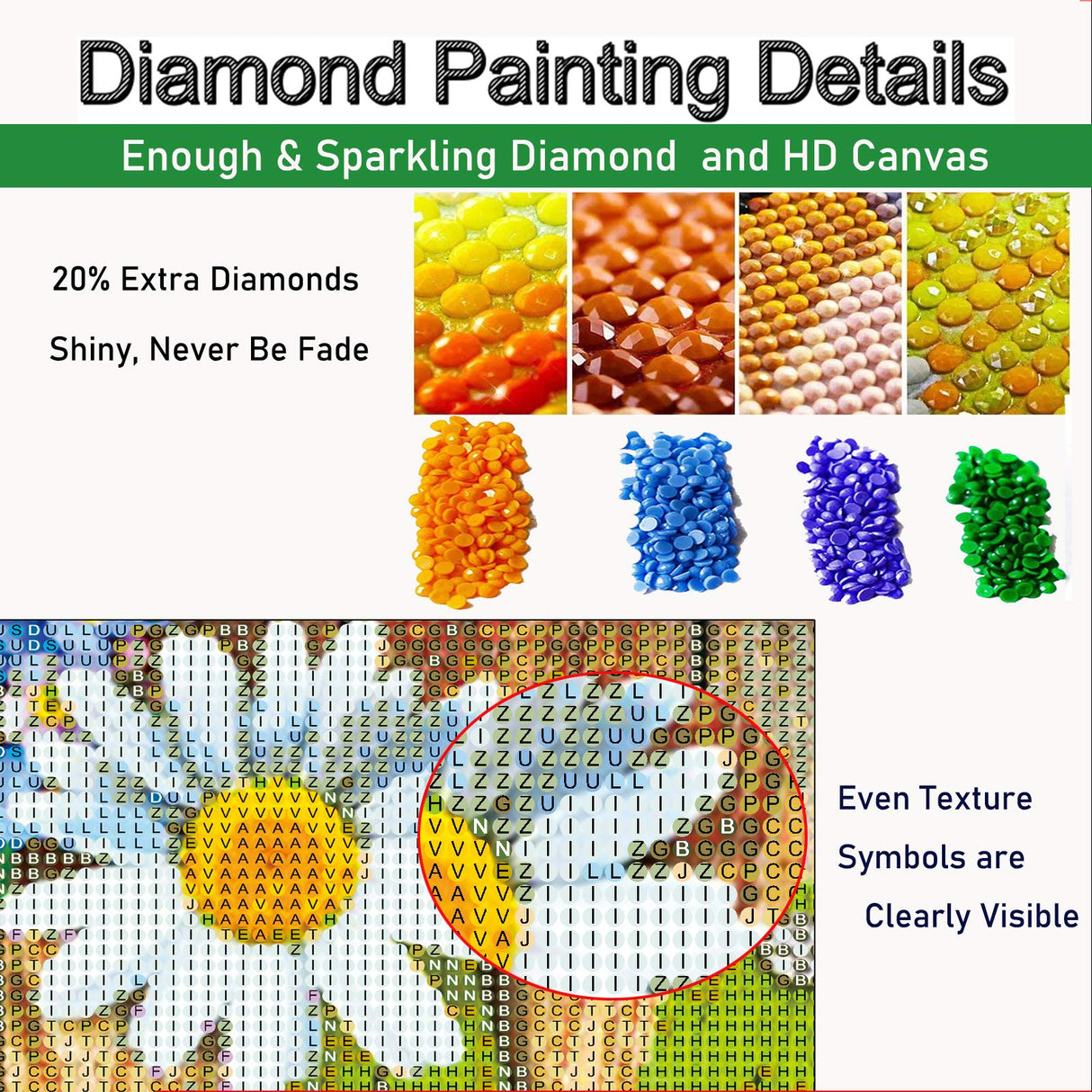 YALKIN 5D Diamond Painting Kits for Adults, DIY Diamond Number Rhinestone Painting Kits for Adults and Embroidery Diamond Arts Craft Home Decor 11.82X11.82 inch (Love You More Today) … YALKIN