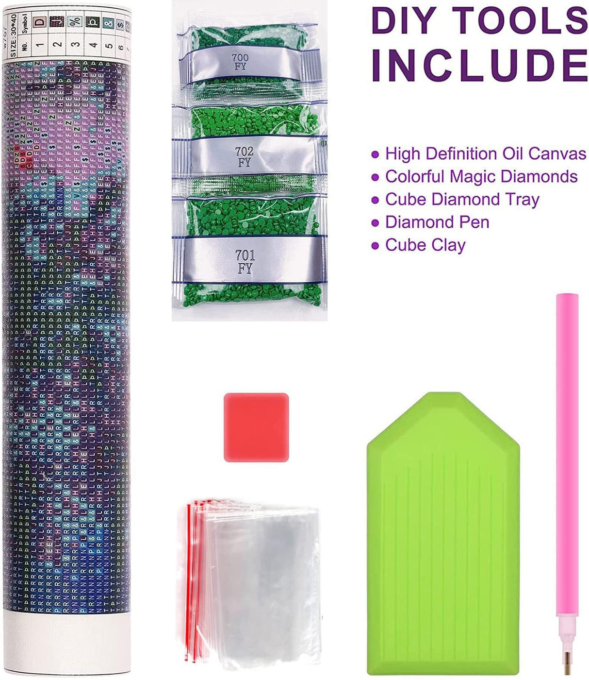 GemZono Diamond Painting Kits for Adults, Flower 5D Diamond Art Kits for Beginner DIY Full Drill Diamond Dots Crystal Craft Kits for Home Wall Decor Gifts 11.8x15.7 inch GemZono