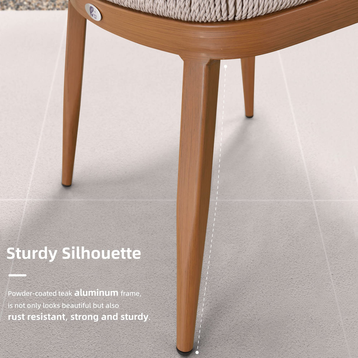 PURPLE LEAF 11 Pieces Dining Set Patio Metal Rectangular Table and Wicker Rattan Chairs for Outside Porch Garden Kitchen Modern Outdoor Furniture Sets PURPLE LEAF