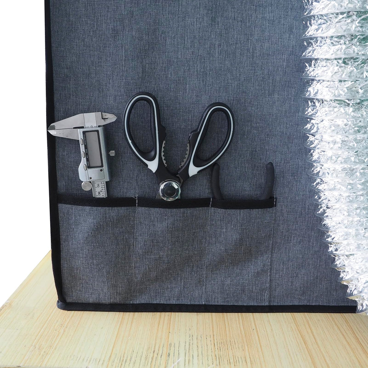 Makacces Resin 3D Printer Enclosure with Ventilation, 12V Fan Vent Pipe with Speed Controller, Fire Resistant Fabric,UV Light Shelter, Ventilate Resin Smell, Keep Warm, for Common LCD 3D Printers Makacces