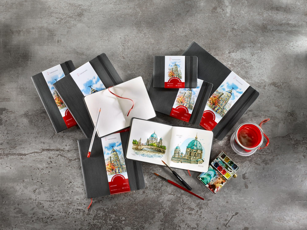 Hahnemuhle Watercolor Book A5 (8.3 x 5.8 inches) 200gsm Portrait Hahnemühle