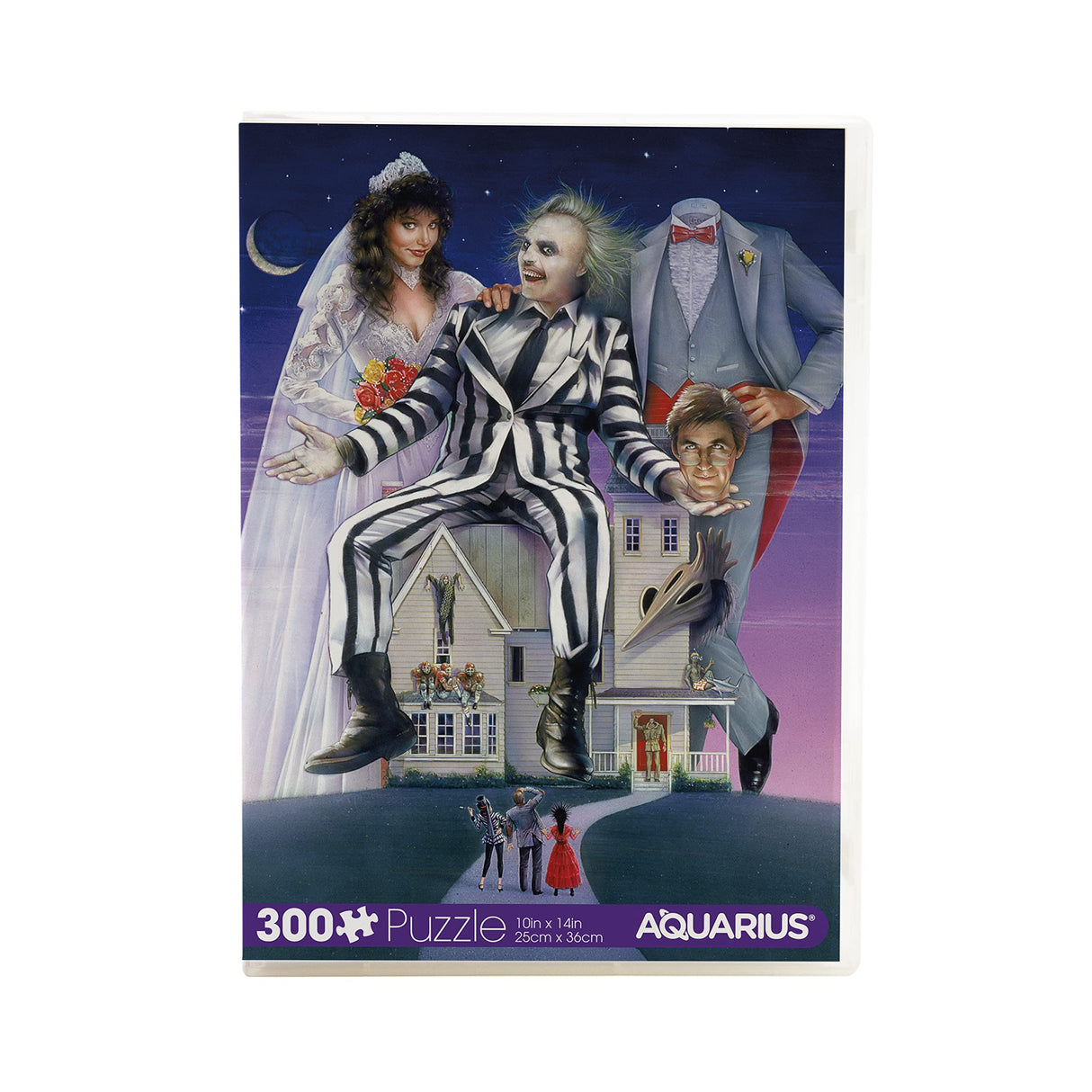 AQUARIUS - Beetlejuice Vuzzle 300 Piece Jigsaw Puzzle AQUARIUS