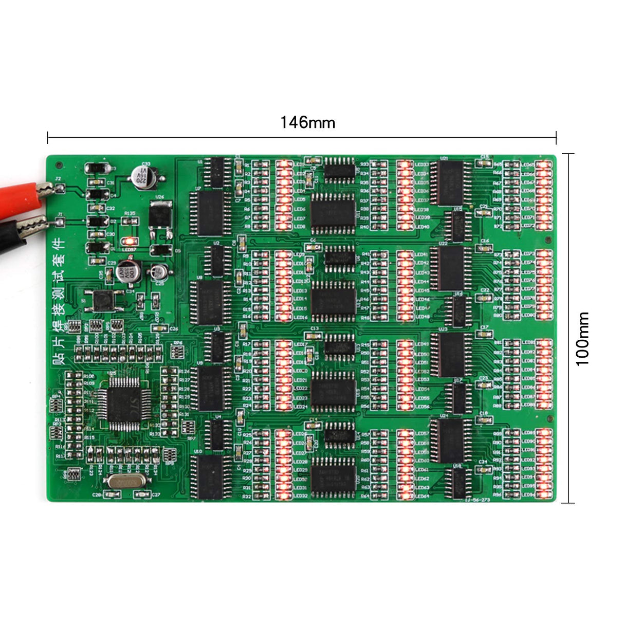 D DZRCOXI Soldering Practice Kit,DIY SMD SMT Welding Practice Soldering Skill Training Board (Soldering-300 Elements) D DZRCOXI