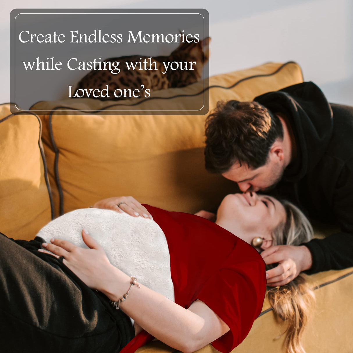 Crawl Story Belly Cast Kit Pregnancy-Baby Casting kit | With 5-Plaster Cloth Roll, Hanging Hardware & Decorative items| Perfect Baby Shower & Pregnancy Gifts|Pregnancy Belly casting kit baby bump cast Crawl Story