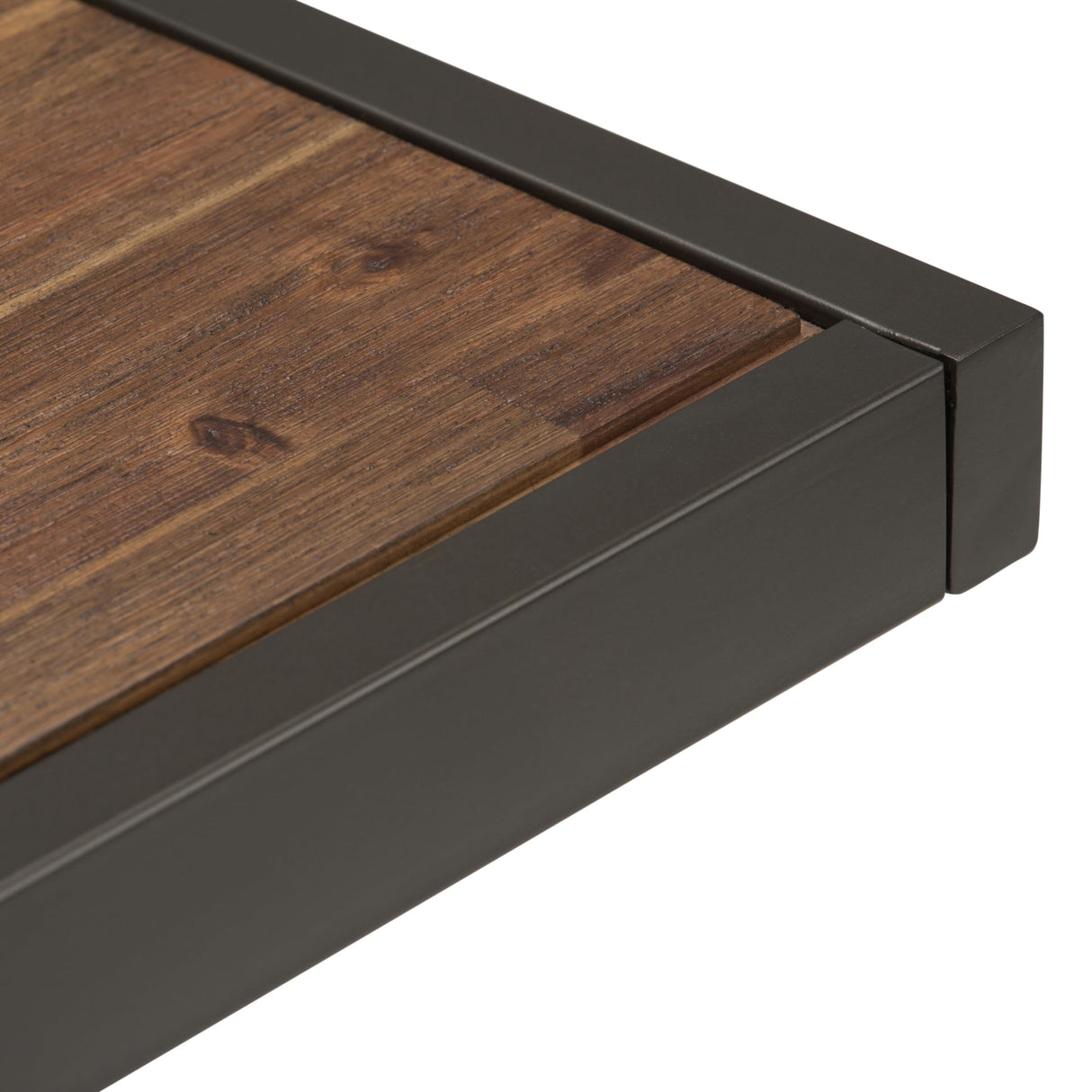 SIMPLIHOME Erina SOLID WOOD and Metal 52 inch Wide Modern Industrial Console Sofa Entryway Table in Rustic Natural Aged Brown, for the Living Room, Entryway and Bedroom SIMPLIHOME