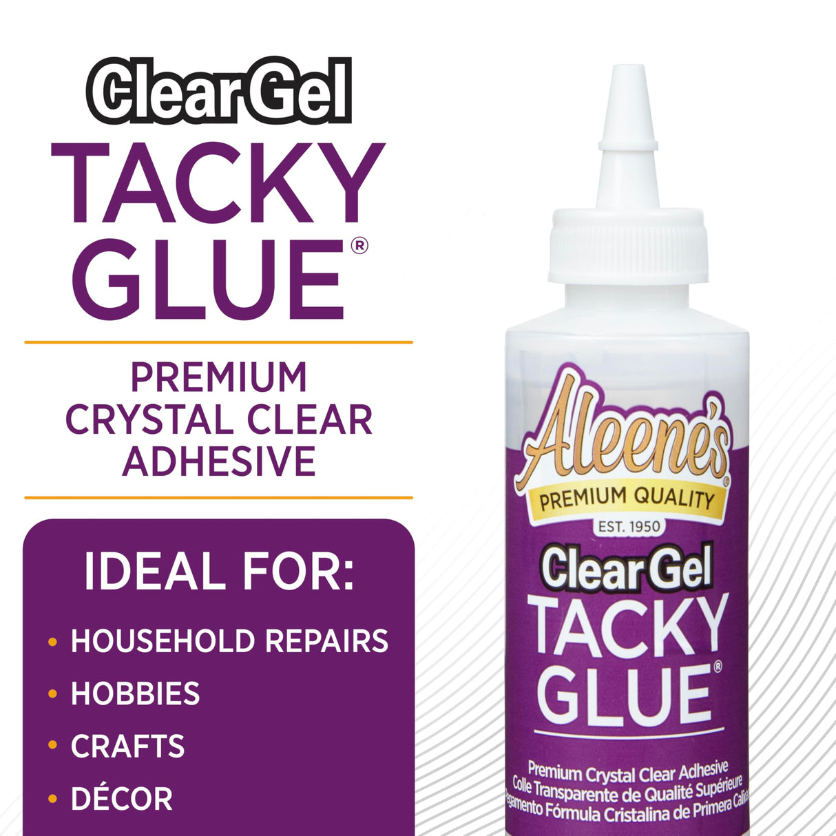 Aleene's Clear Gel Tacky Glue 4oz Aleene's