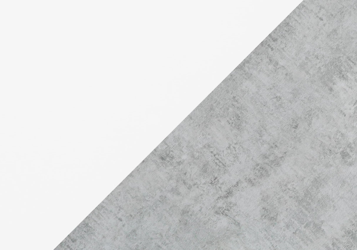 Monarch Specialties Computer 70"L Desk Left or Right Facing - White / Cement-Look Monarch Specialties