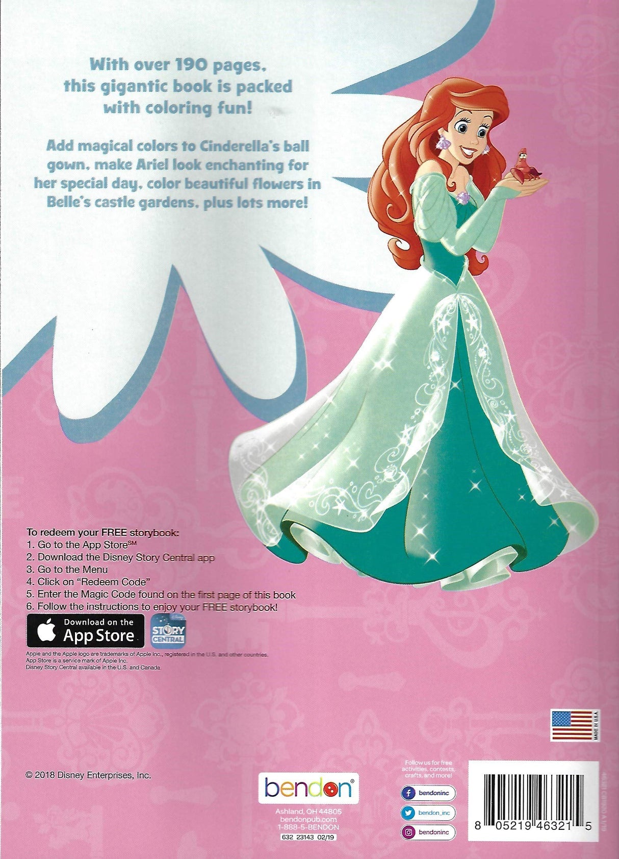 Disney Princess Enchanting Coloring Book WoodArtSupply