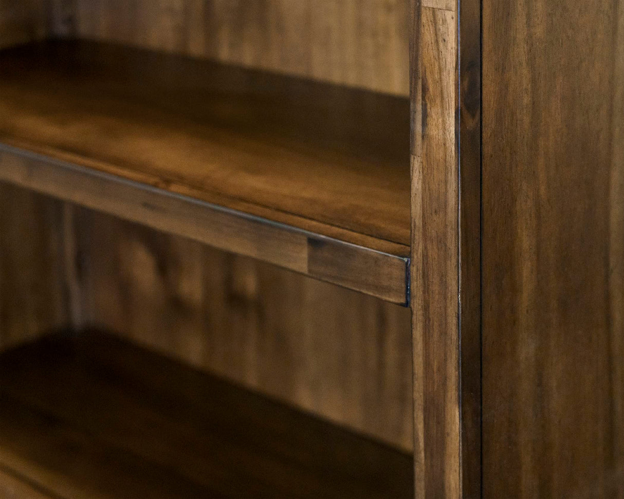 Martin Furniture Traditional Wood Open, Office Shelving, Storage Cabinet, Fully Assembled, Brown Bookcase Martin Furniture