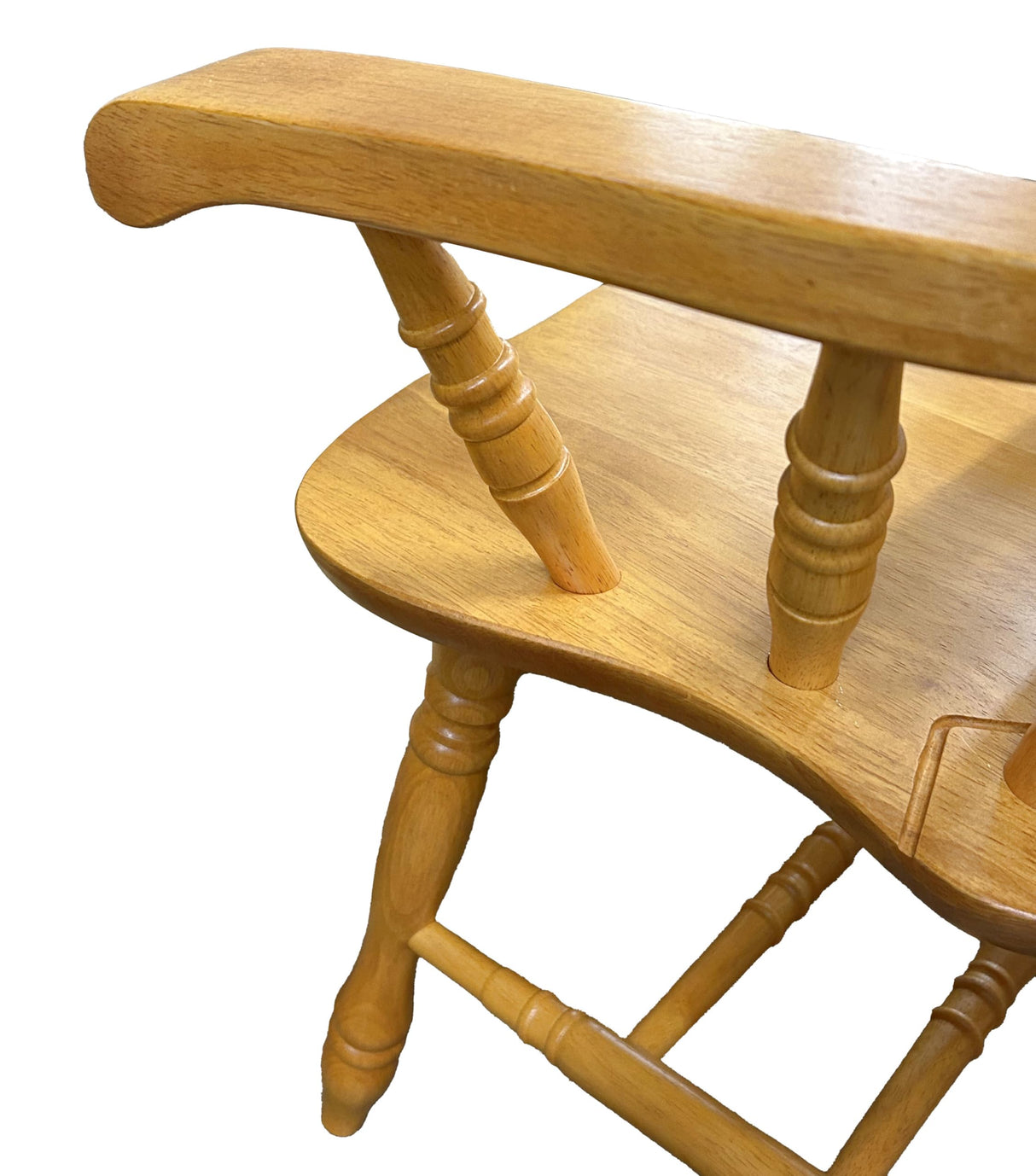 Sunset Trading Comfort Dining Arm Chair, 41", Light Oak Sunset Trading