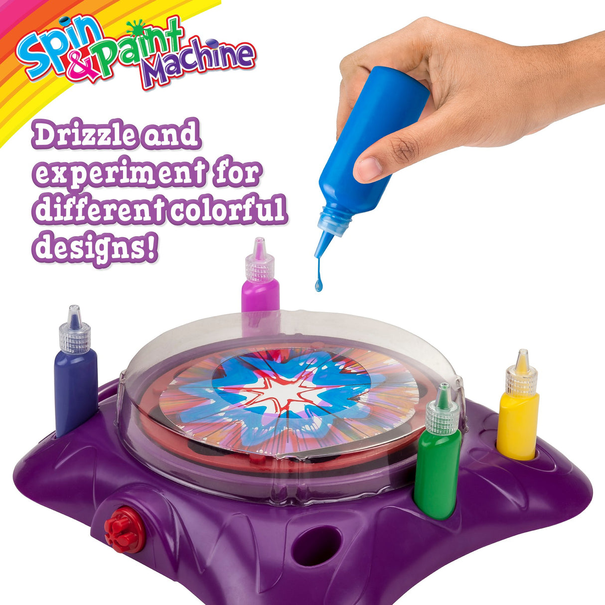 Creative Kids Spin & Paint Art Kit - Spinning Art Machine Craft Kit for Children & Adults, Christmas Gifts 6+ Creative Kids
