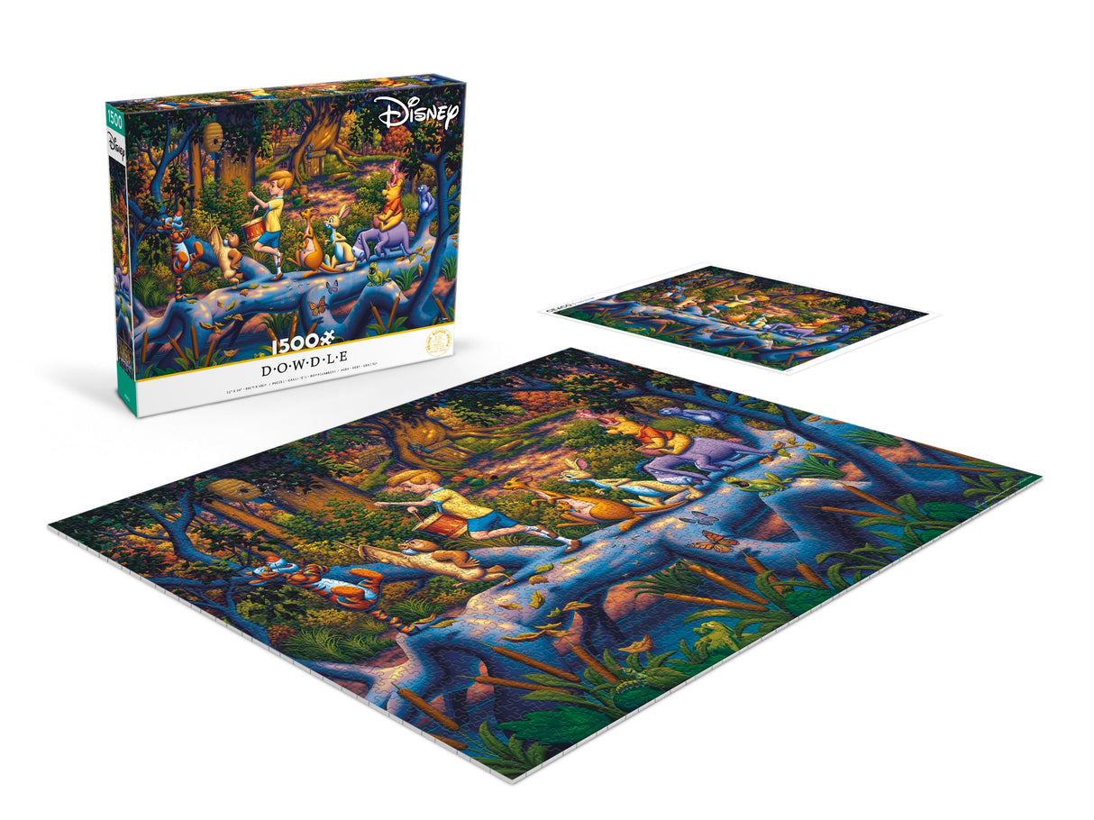 Ceaco - Disney - Dowdle - Winnie The Pooh - A Heroes Parade - 1500 Piece Jigsaw Puzzle Ceaco
