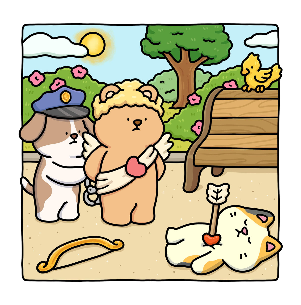 Silly Crimes: Cozy and Funny Coloring Book for Adults and Teens Harmo Press