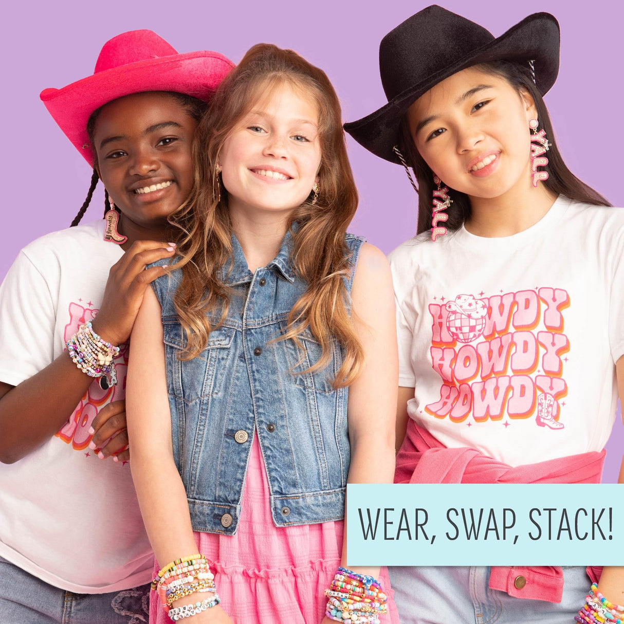 STMT D.I.Y. Glitz ‘N Disco Jewelry Case, Makes Over 15 Accessories, Includes Disco Beads for Bracelets, Charms & Storage, Bracelet Making Kit, Great Gifts for Girls, Jewelry Making Kit for Girls 8-12 STMT