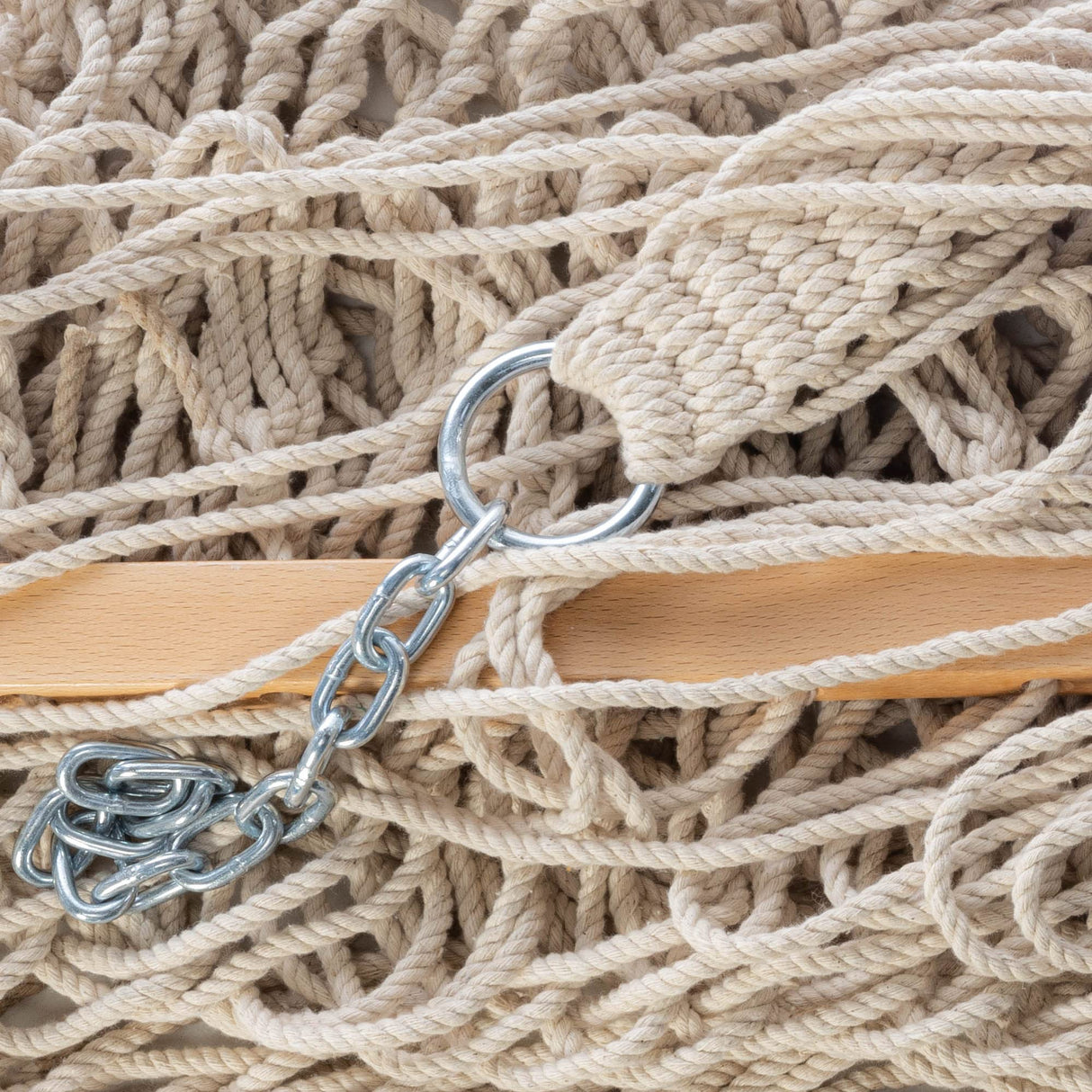 Castaway Living 13 ft. Double Traditional Hand Woven Cotton Rope Hammock with Free Extension Chains & Tree Hooks, Designed in The USA, Accommodates Two People with a Weight Capacity of 450 lbs. Castaway Hammocks