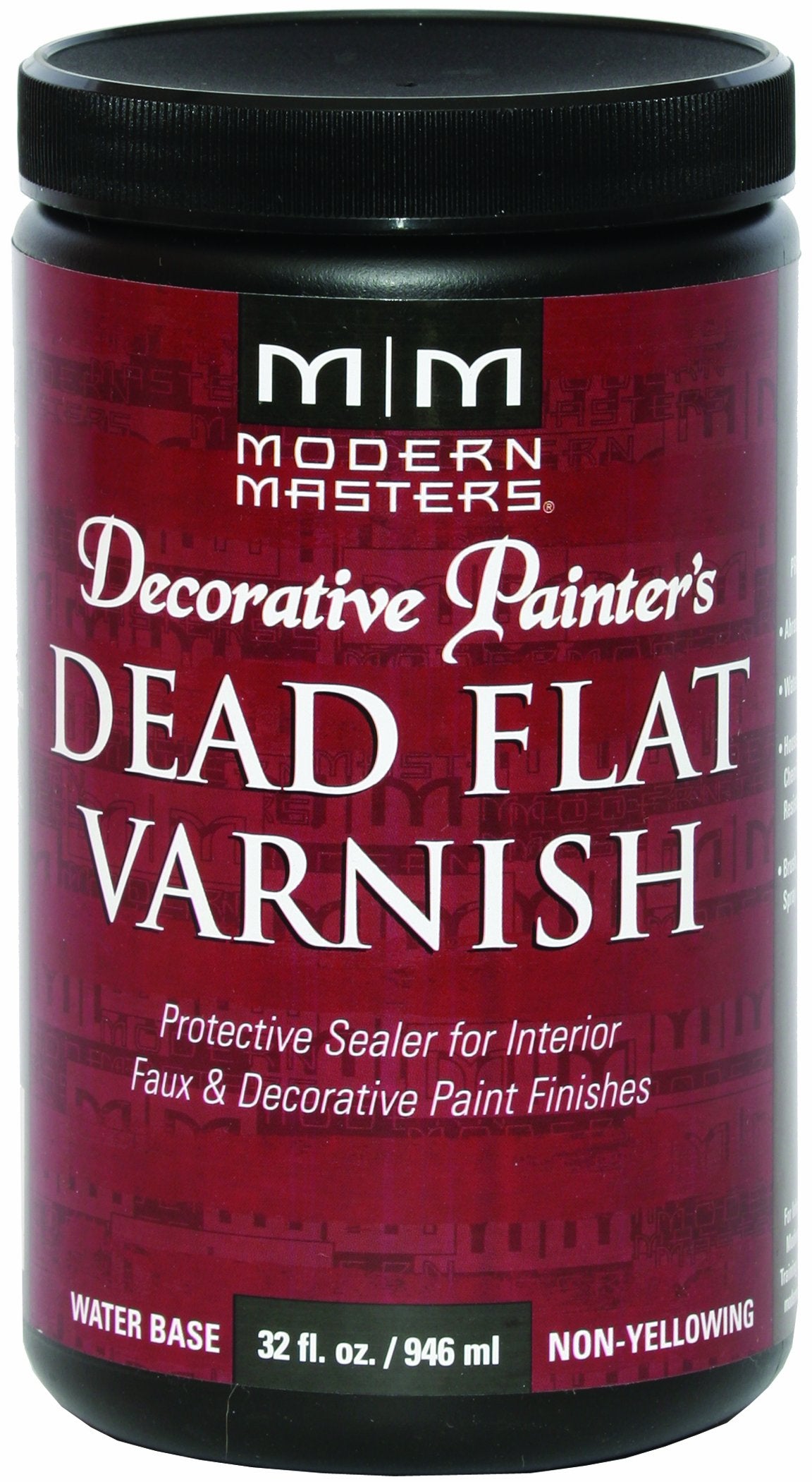 Modern Masters DP609-32 Dead Flat Varnish, 32-Ounce Modern Masters