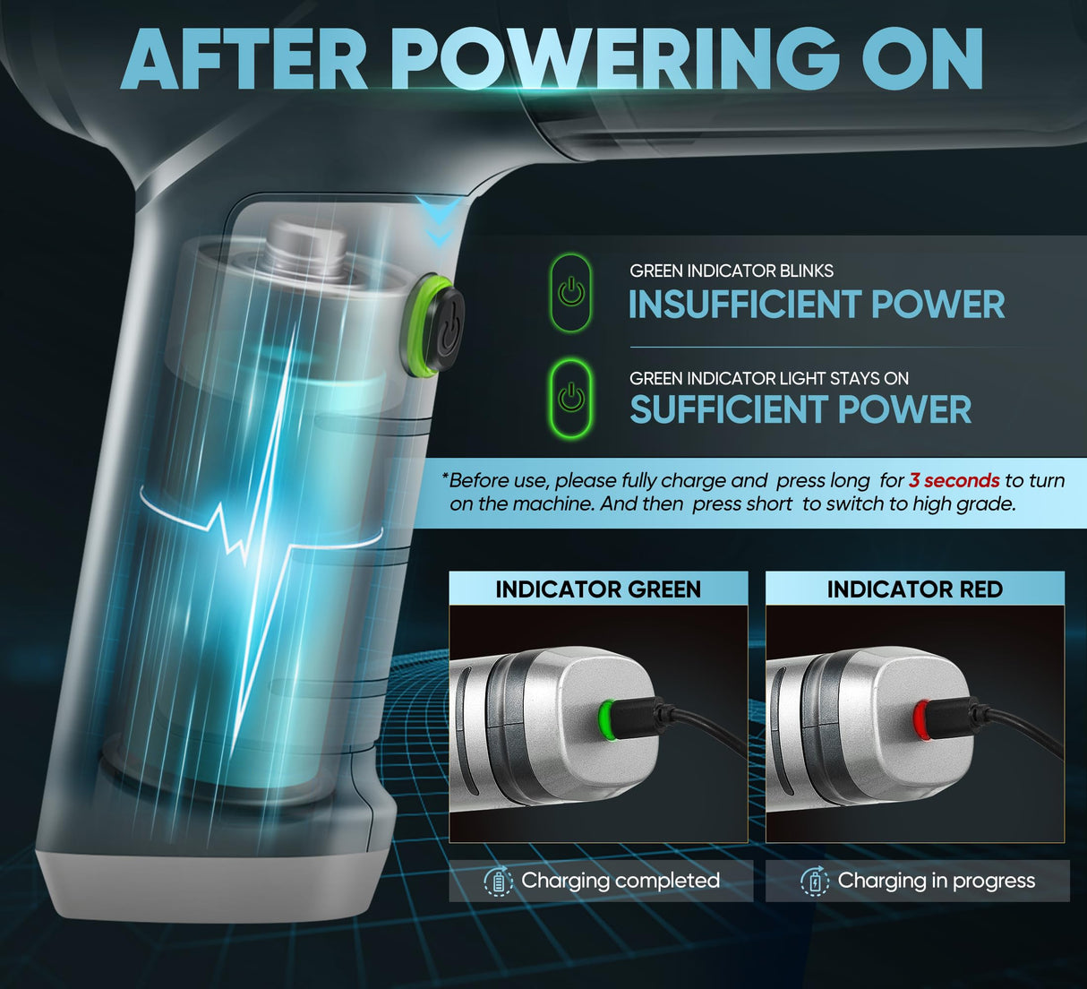 AUXTUR Car Vacuum Portable Cordless Handheld 3 in 1 High Power|15000PA Brushless Motor|Super Suction Mini Car Vacuum with Super Endurance for Car and Home AUXTUR