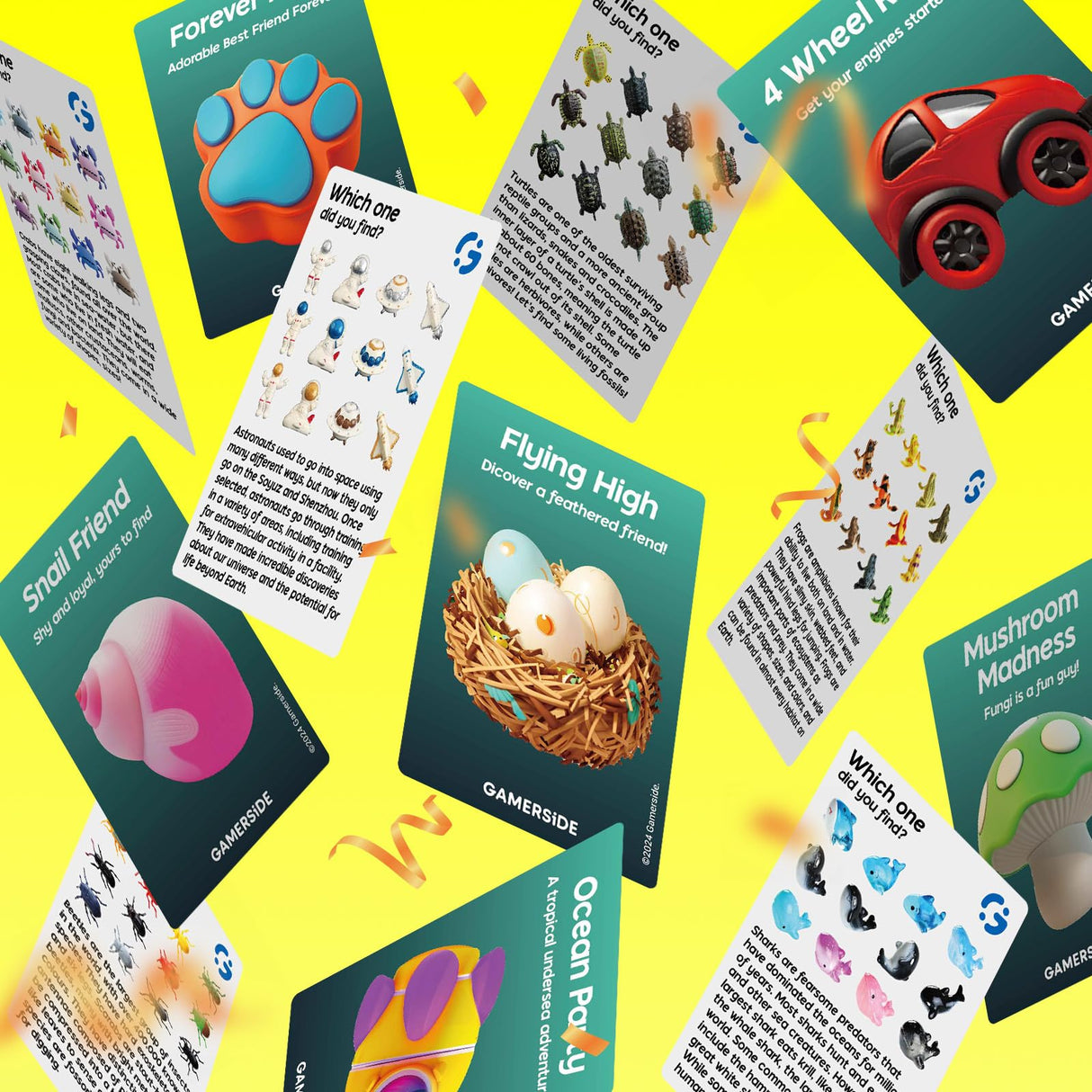 Gamerside 12-in-1 Dig Kit with 12 Mystery Themes Digging Toys for Kids Age 6-12 – 12 Surprise Blind Boxes Excavation Kits, STEM Science Kits for Boys & Girls Cool Party Birthday Gift Gamerside