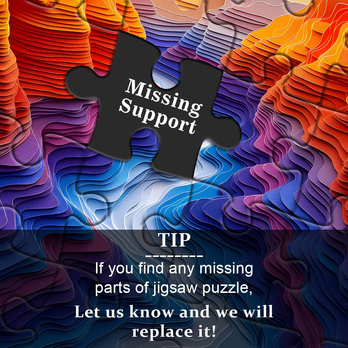 Impossible Landscape Puzzles for Adults 1000 Pieces, Unique Canyon Puzzles Paper Cut Art Puzzle, Difficult Nature Jigsaw Puzzles, Hard Challenging Puzzles Scenery PICKFORU