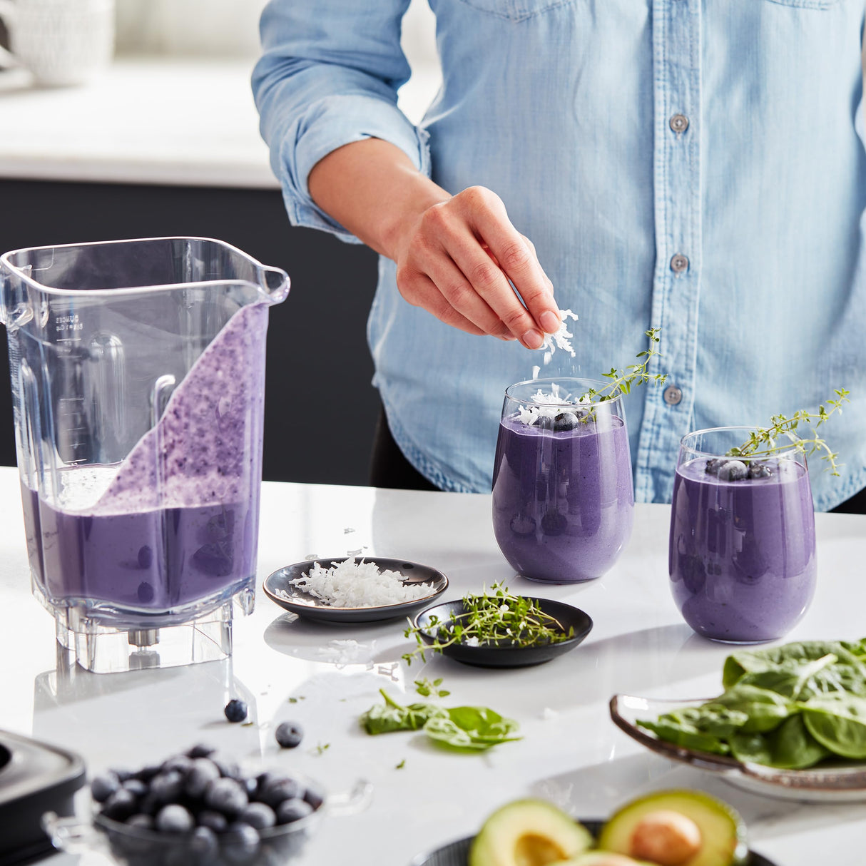 KitchenAid K400 Variable Speed Blender with Tamper - KSB4028 - Contour Silver, 56 ounces KitchenAid