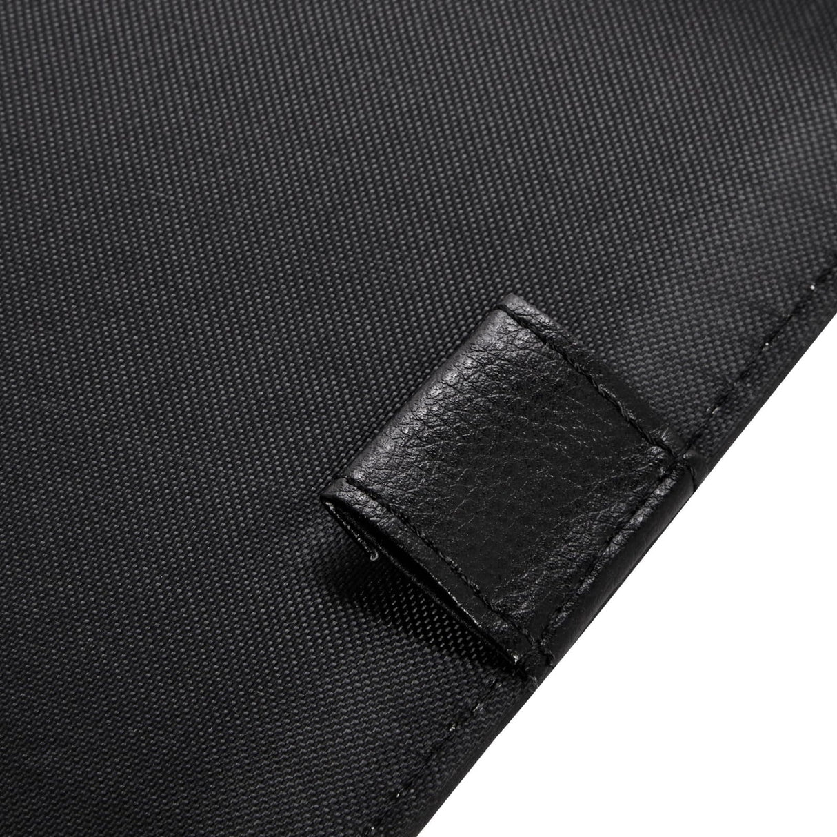 Juvale 7-Ring Business Check Binder for Checkbooks Organization, Financial Records, Personal and Corporate Use, Black Faux Leather Folder for 600 Checks (14 x 10 Inches) Juvale