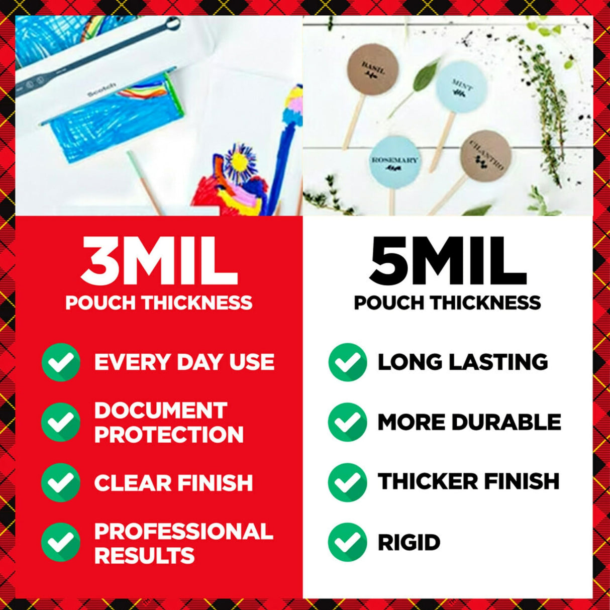 Scotch Thermal Laminating Pouches, 100 Count, Clear, 5 mil., Laminate Business Cards, Banners and Essays, Ideal Office or School Supplies, Fits Letter Sized Paper (8.9 in. × 11.4 in.) Scotch