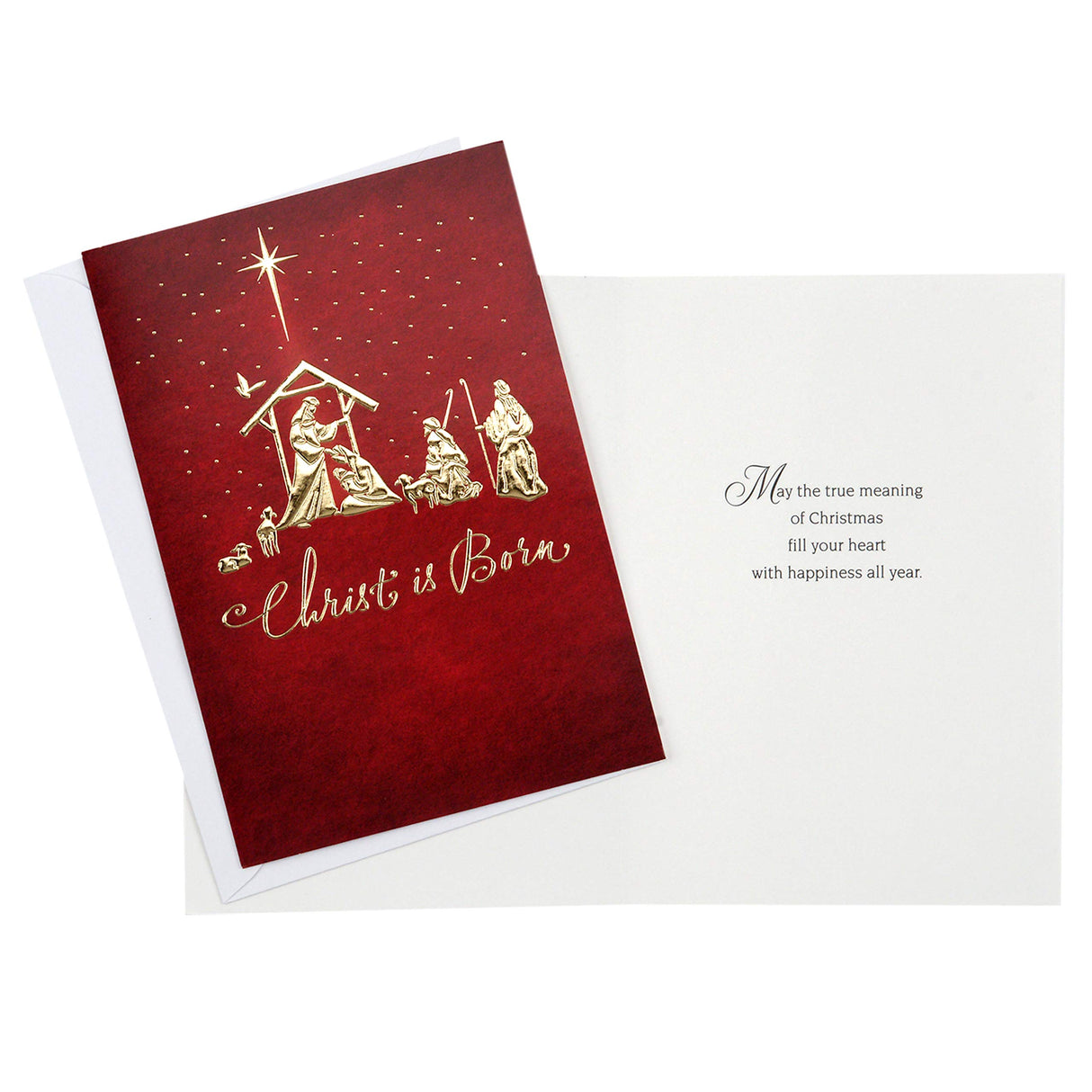 Hallmark Image Arts Religious Boxed Christmas Cards Assortment (4 Designs, 24 Christmas Cards with Envelopes) Hallmark