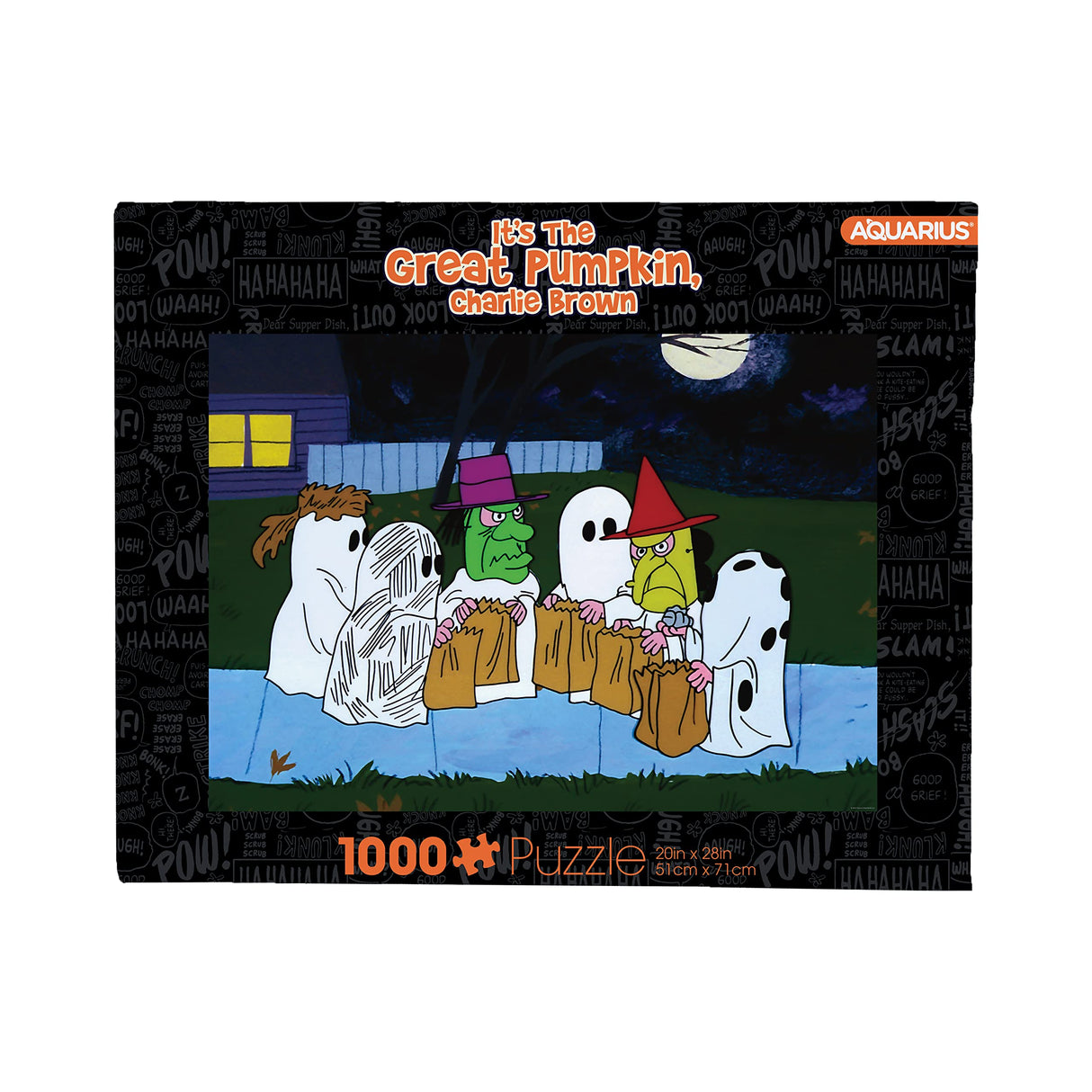 AQUARIUS - Peanuts Trick Or Treat 1000 Piece Jigsaw Puzzle AQUARIUS