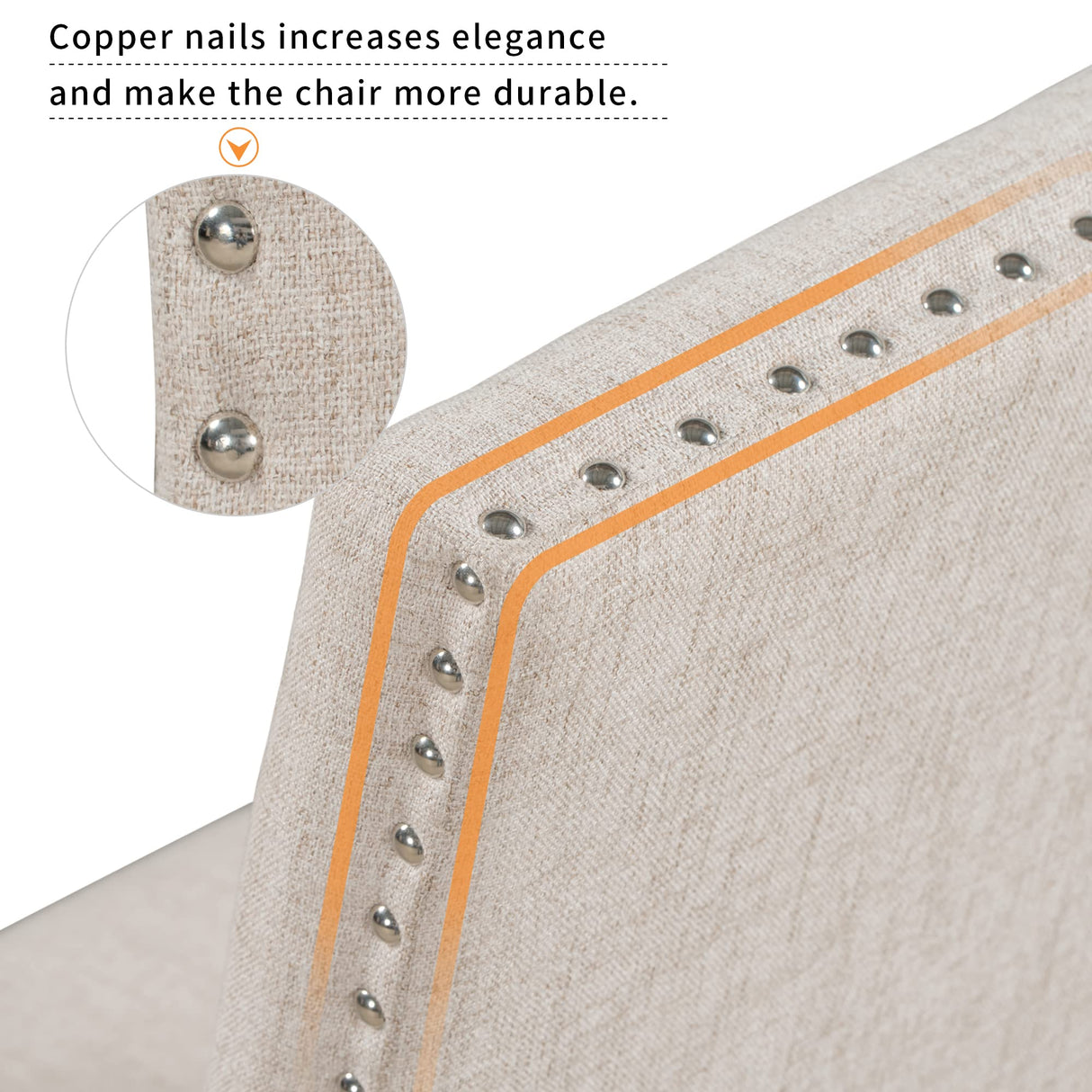 5 Pieces Dining Table Set, Elegant Faux Marble Desk and 4 Upholstered Cushion Chairs, Perfect for Kitchen, Breakfast Nook, Bar, Living Room Merax