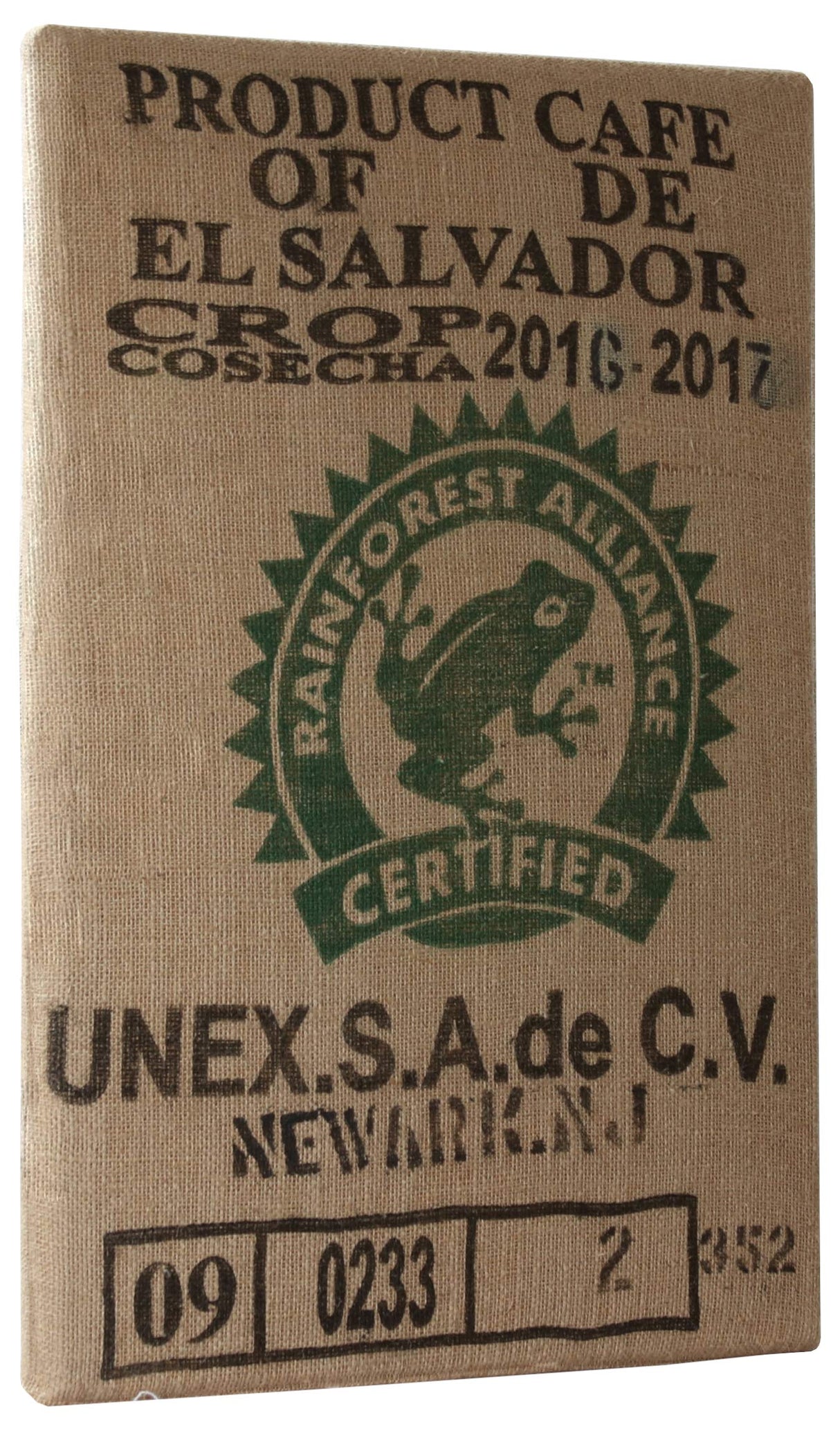 ATS Acoustics Sound Absorbing Acoustic Panel Authentic International Coffee Bean Burlap Bag Cafe Wall Art 24" x 36" x 2" ATS Acoustics