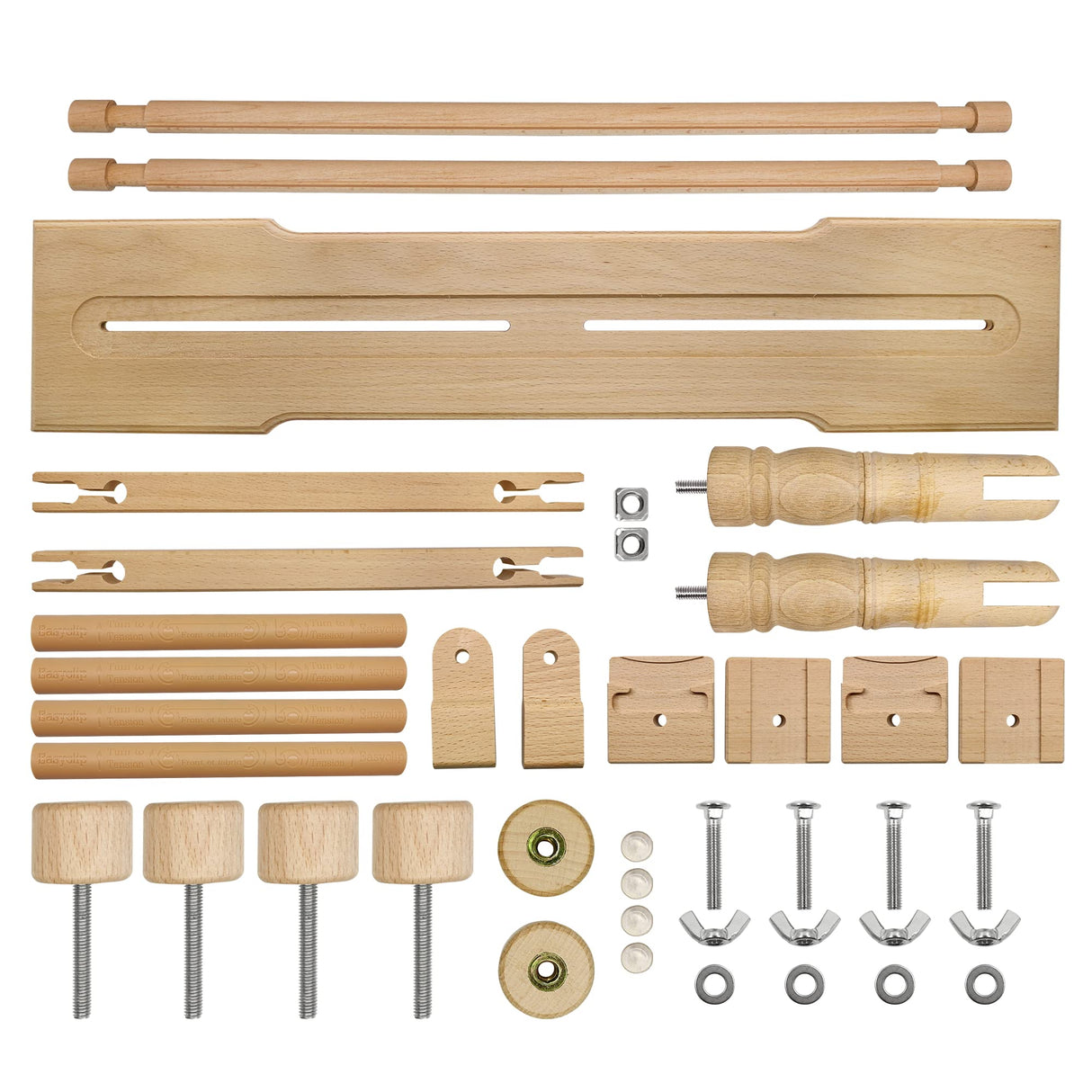 Adjustable Embroidery Stand - Guofa Embroidery Hoop Stand Beech Wood Embroidery Frame Rotated Cross Stitch Stand Embroidery Hoop Holder for Stitching Sewing Craft guofa