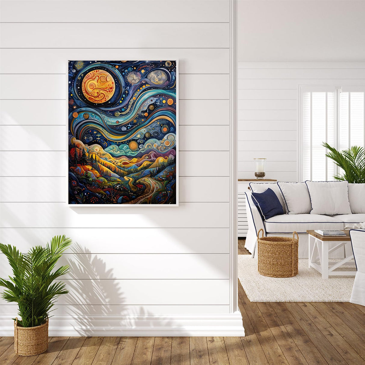 Landscape Abstract Diamond Art Kits for Adults, 5D Diamond Painting for Beginners, Diamond Dot, Dimond Art Paintings Kit, Gem Painting Kit, Crafts for Adults, Crystal Home Wall Decor Gifts (12x16inch) Rekxtmo