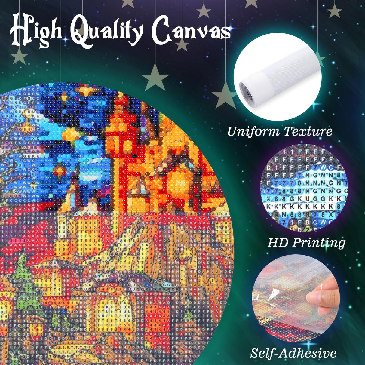 HEYKYY DIY 5D Diamond Art Kits Painting for Adults Mount Rainier Lake Reflection with Snow Scenery Landscape 30x40cm 12x16 inches HEYKYY