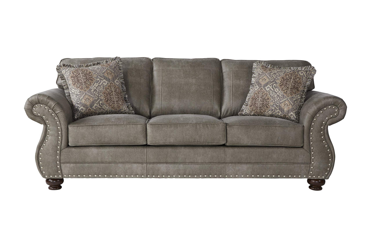 Roundhill Furniture Leinster Sofas, Gray Roundhill Furniture